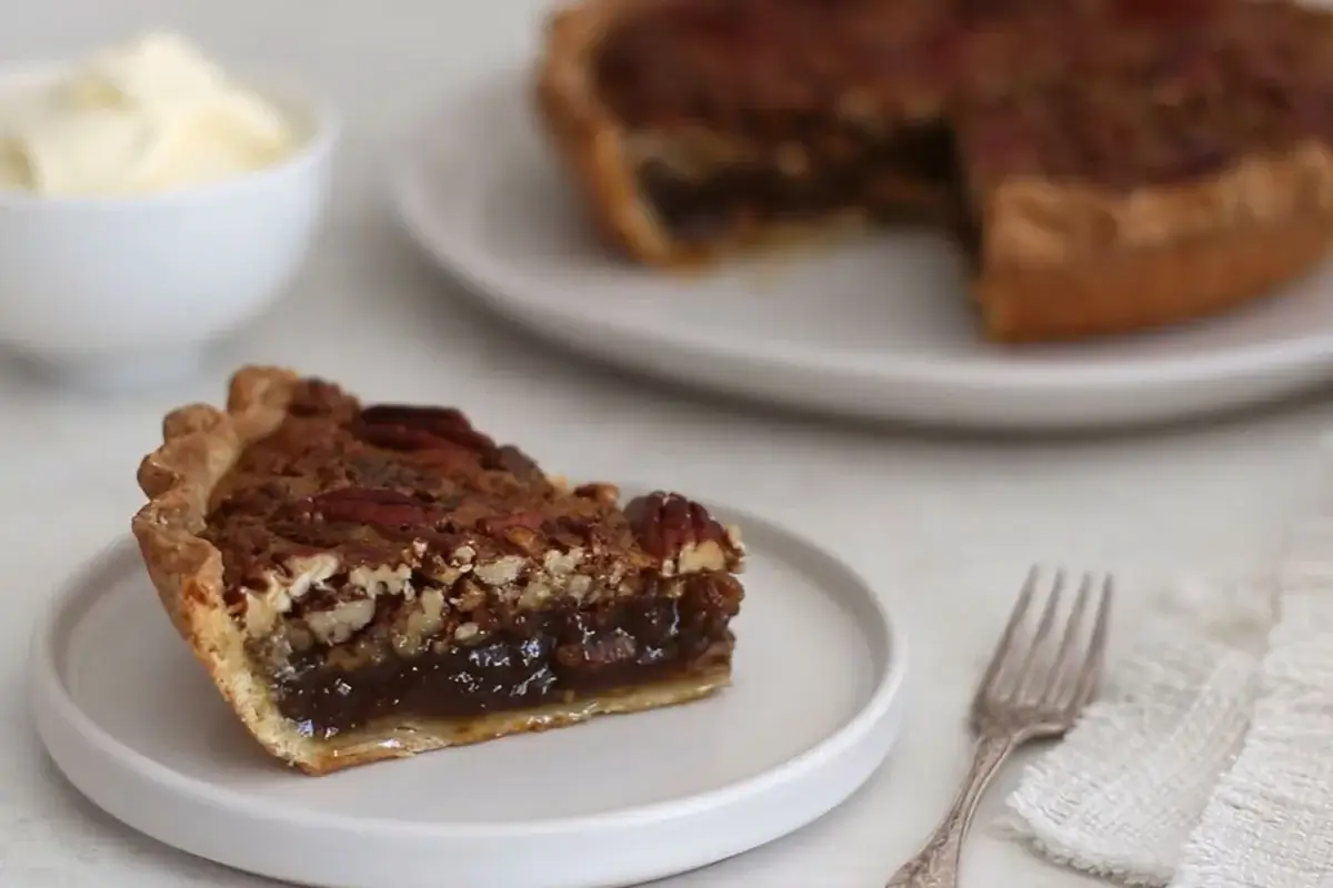 Do you warm pecan pie before serving?