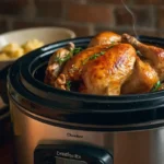 Cooking chicken in a crockpot