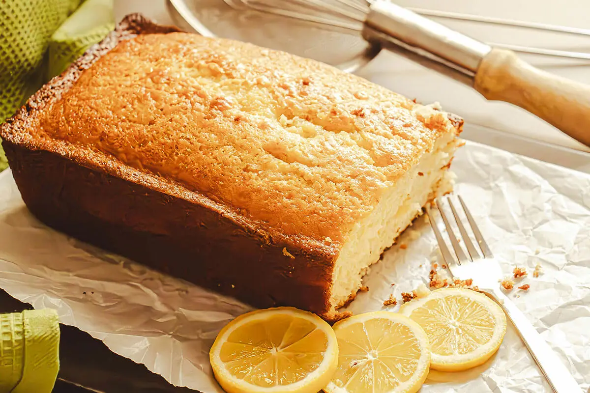 Lemon loaf cake